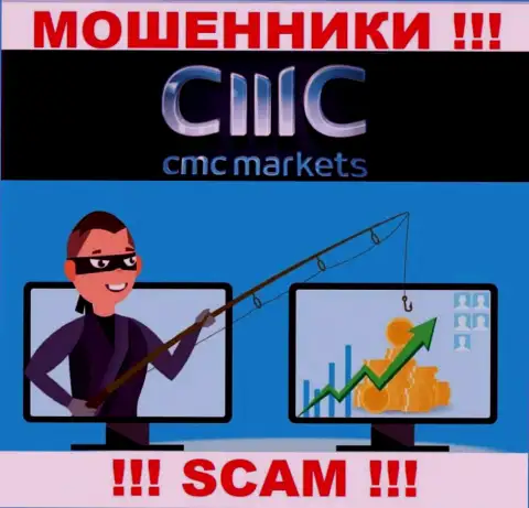 Не верьте в большую прибыль с брокерской конторой CMC Markets - это ловушка для лохов