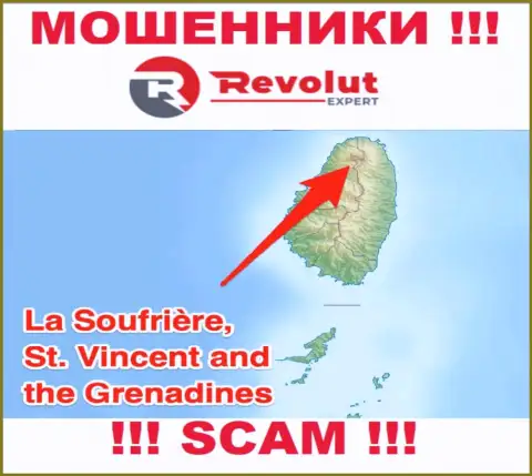 Контора Револют Эксперт - это internet-лохотронщики, находятся на территории St. Vincent and the Grenadines, а это офшорная зона