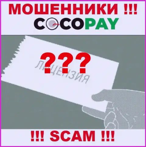 Осторожно, компания Coco Pay не смогла получить лицензию - это шулера