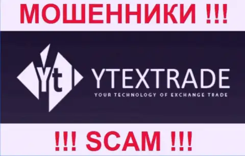 Эмблема мошеннического форекс дилингового центра YtexTrade