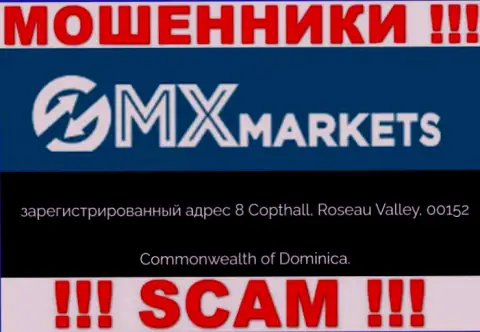 GMXMarkets это МОШЕННИКИ ! Пустили корни в оффшорной зоне по адресу: 8 Copthall, Roseau Valley, 00152 Commonwealth of Dominica