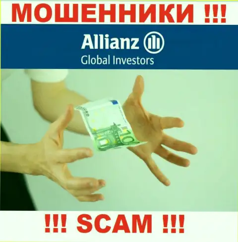 В брокерской конторе AllianzGI Ru Com заставляют оплатить дополнительно проценты за вывод вложенных средств - не делайте этого