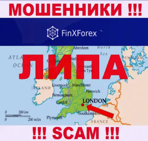 Ни единого слова правды относительно юрисдикции FinXForex Com на web-ресурсе конторы нет - это кидалы